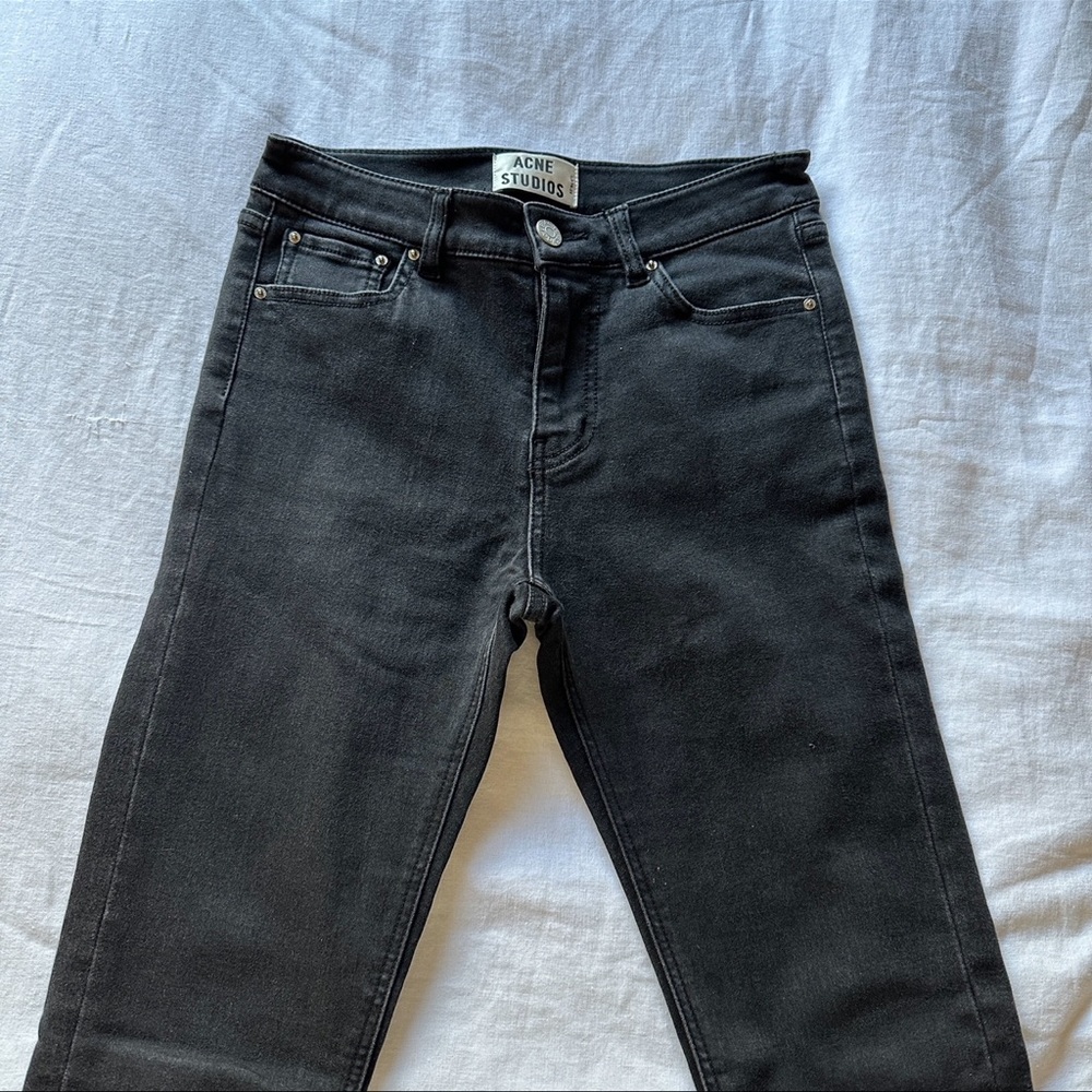 Acne Studios Washed Black Jeans